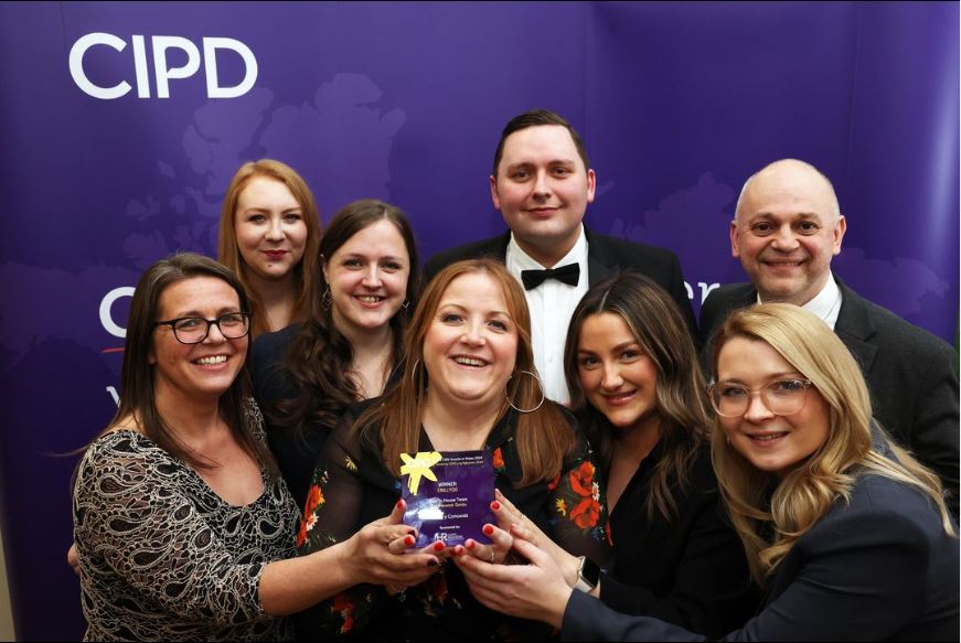 Coleg y Cymoedd’s People and Culture named ‘Best In-House Team in Wales’ at CIPD Award